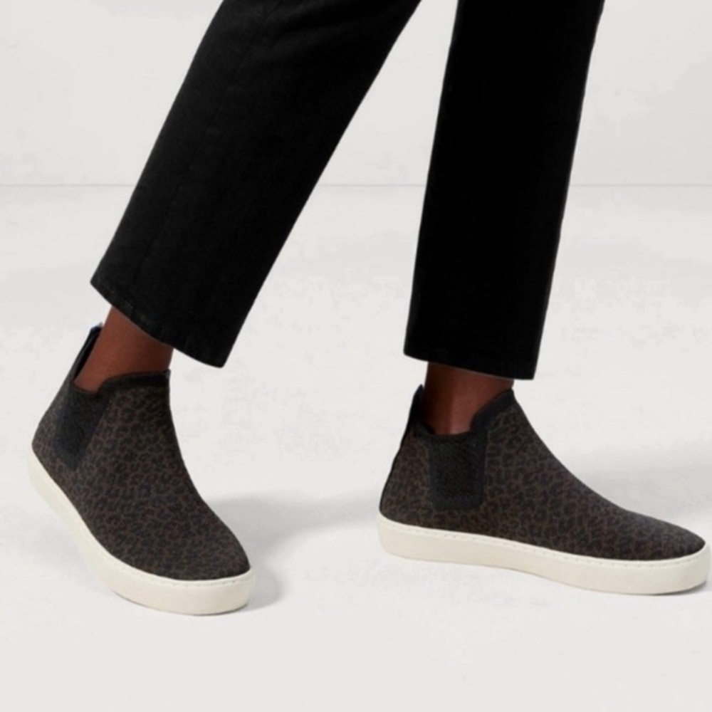 Rothy’s The Chelsea High Top-Espresso Spot NIB size 7.5